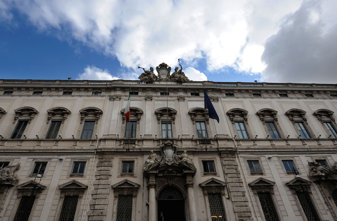 Il palazzo della Consulta