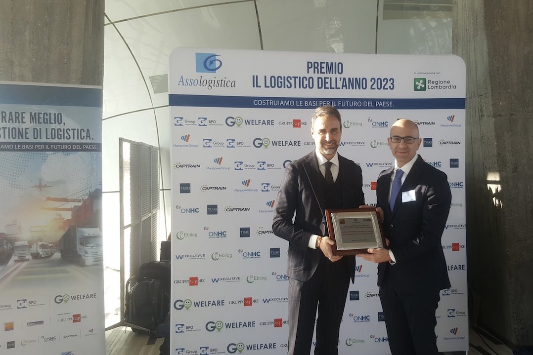 Premiazione Logistico dell'Anno SCANNELL PROPERTIES e TECHBAU