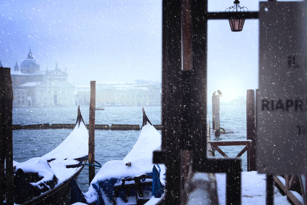 venezia neve turismo inverno