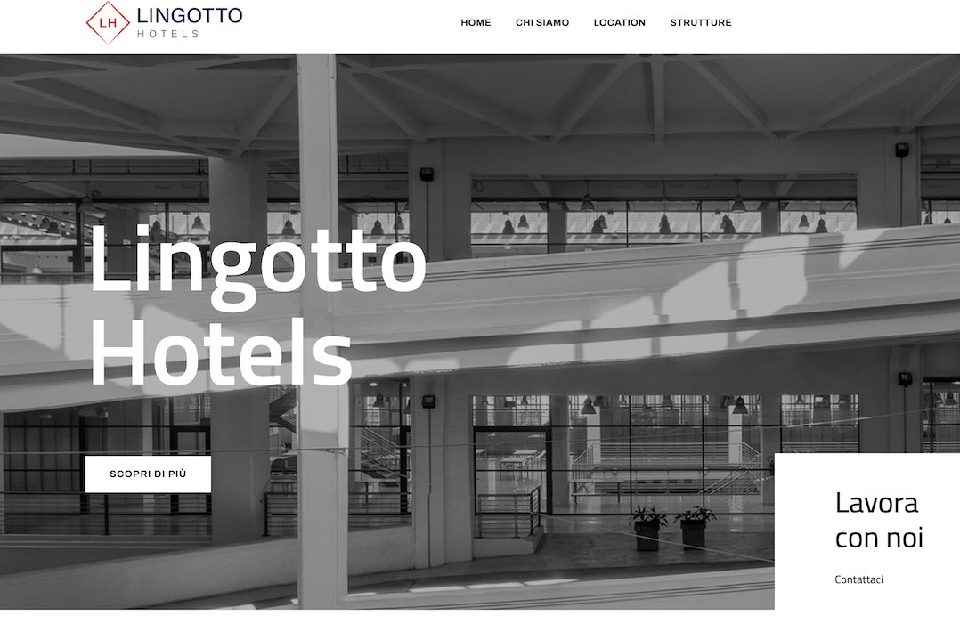 Sito web Lingotto hotels