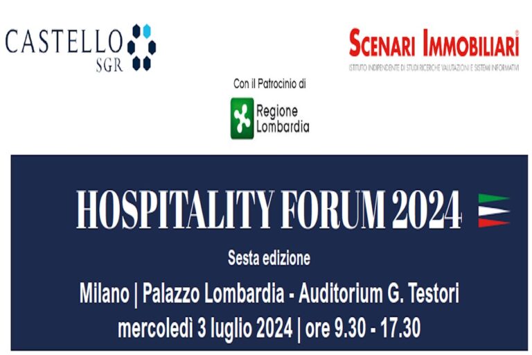 Scenari Immobiliari – Castello Sgr | Hospitality forum 2024