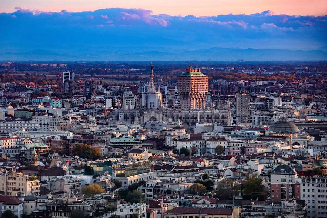 Milano panoramica bella