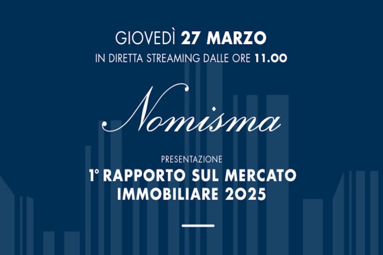Nomisma | 1° Rapporto sul mercato immobiliare 2025