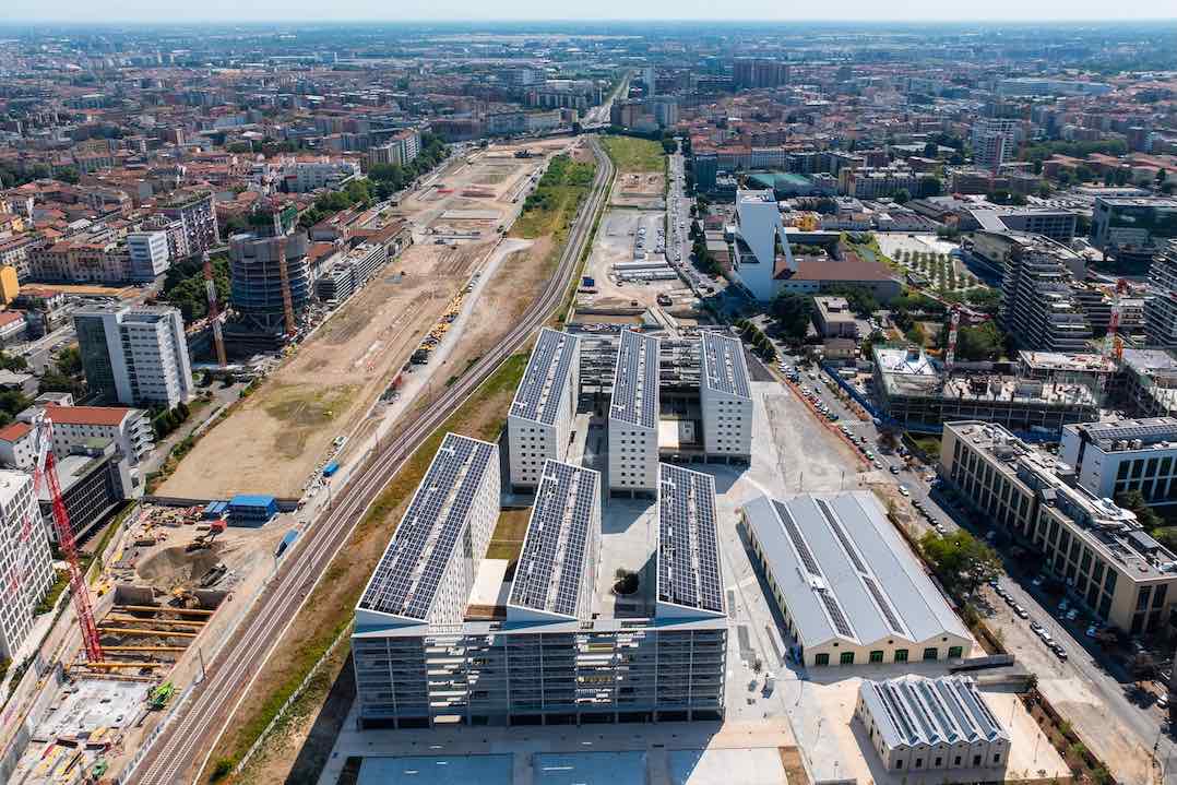 Villaggio Olimpico Milano Cortina 2026. Foto di UDB Studio, https://www.udb.it/