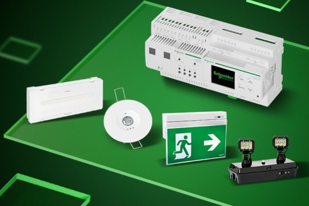 schneider electric sistema illuminazione emergenza